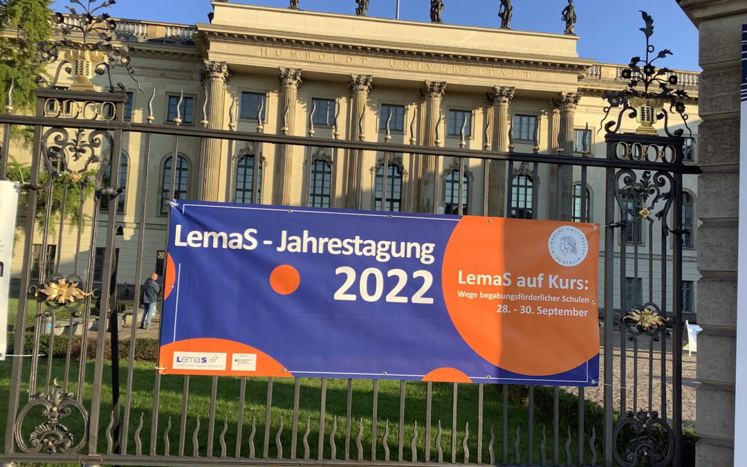 Jahrestagung der „LemaS“-Schulen in Berlin