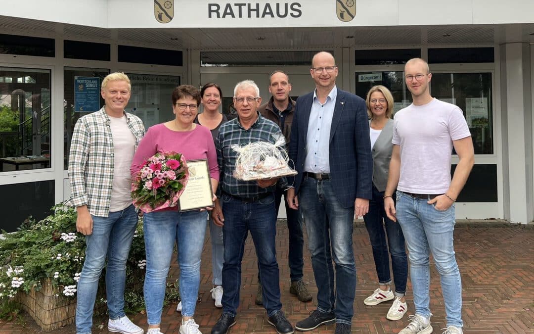 40-jähriges Dienstjubiläum