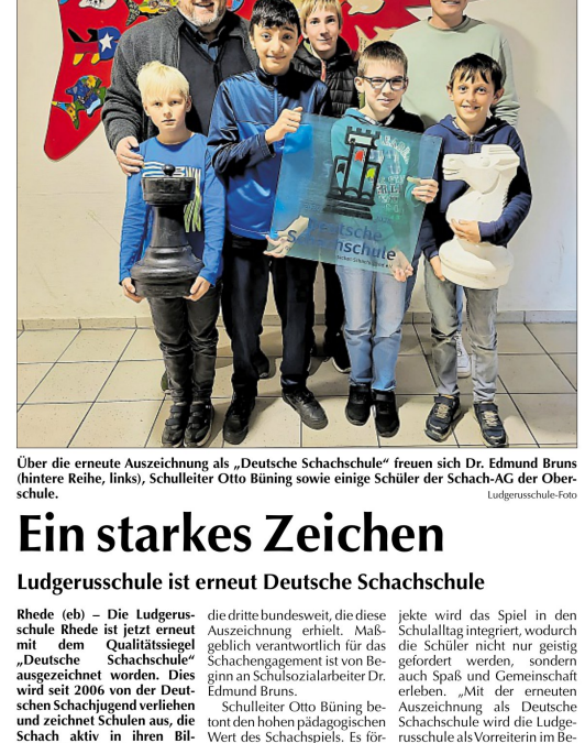 EL-Kurier, 13.10.2024 – “Ein starkes Zeichen”