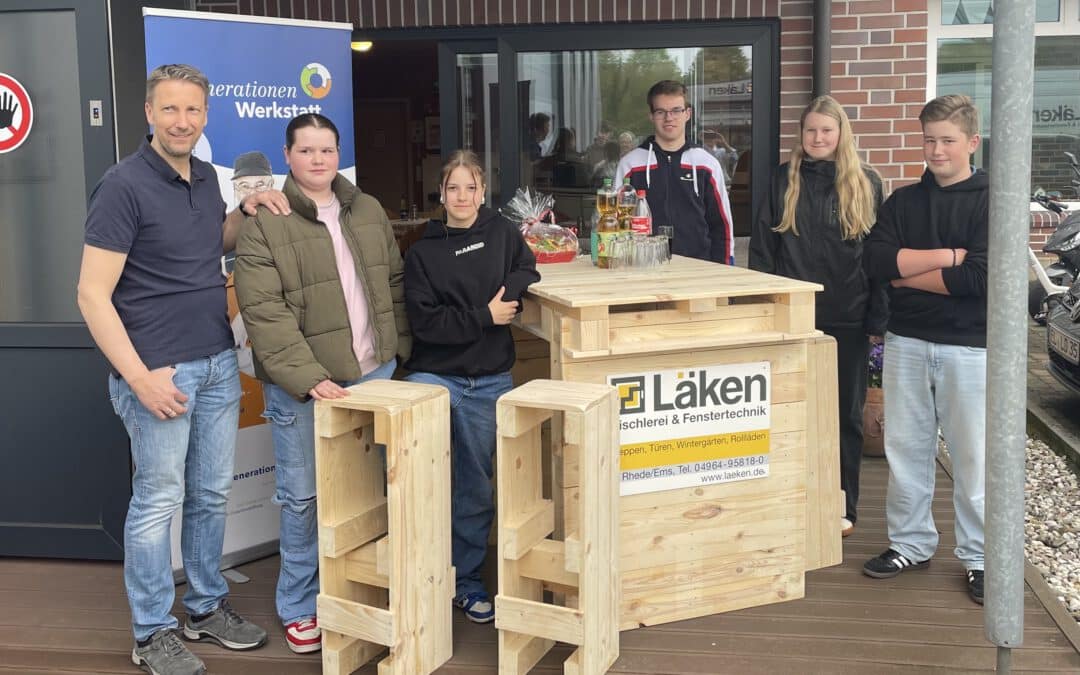 Eine weitere GenerationenWerkstatt des 8. Jahrgangs wurde erfolgreich abgeschlossen.