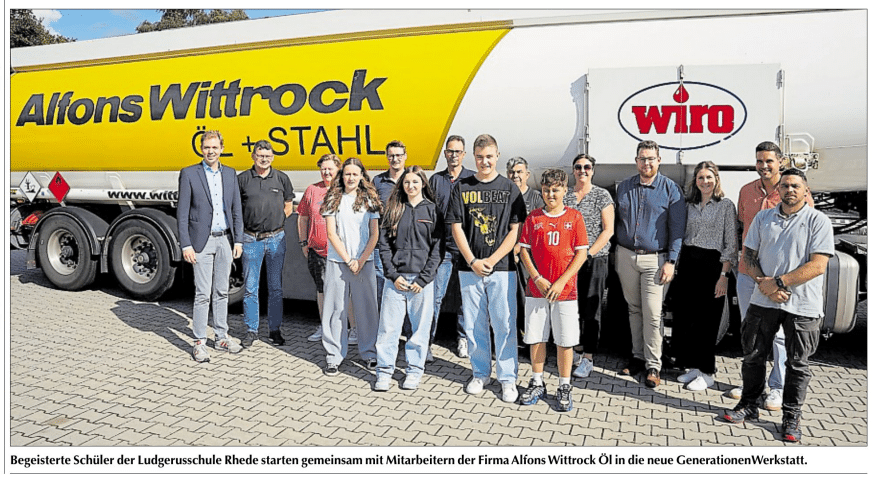 EL-Kurier, 07.10.2025 – “GenerationenWerkstatt bei Wittrock Öl”