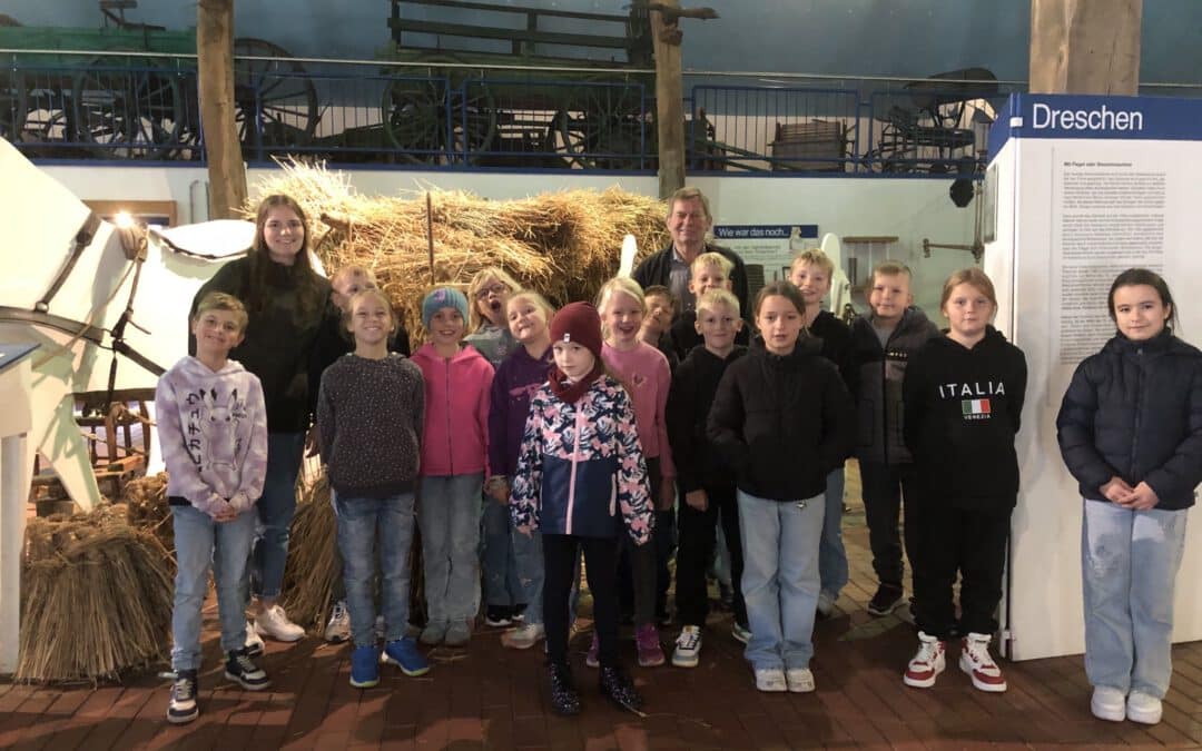 Jahrgang 3 und 4 zu Besuch im Landwirtschaftsmuseum