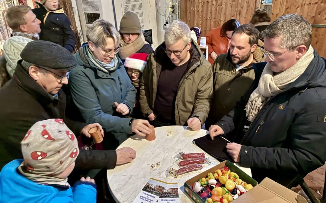 Förderverein beim Rheder Weihnachtsmarkt vertreten