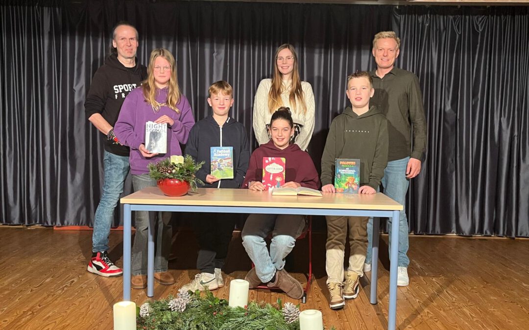 Lina Vinke siegt beim Vorlesewettbewerb