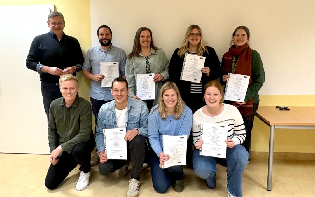 Sieben Lehrkräfte als Lerncoaches zertifiziert